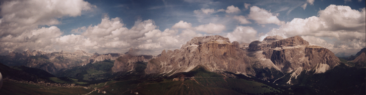 panorama Dolomit